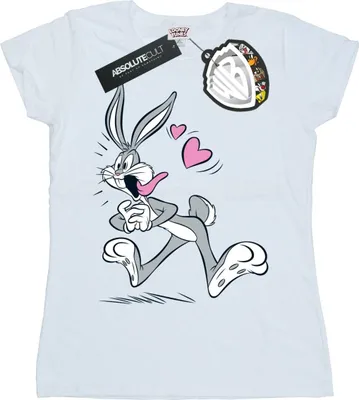 Produktbild von Looney Tunes - "In Love" T-Shirt für Damen BI27091 (XL) (Weiß)