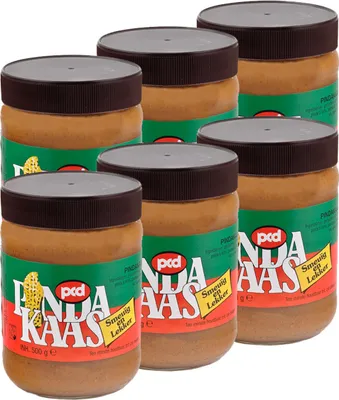 Image de pcd pâte d'arachide comme base pour la sauce d'arachide et le sate 500g pack de 6