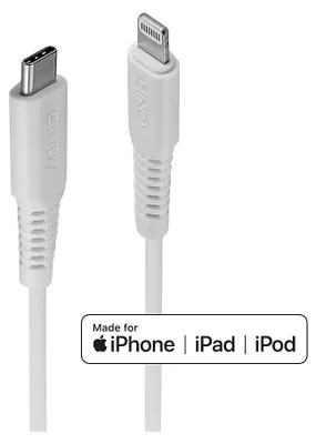 Immagine prodotto di LINDY 3m USB C an Lightning Kabel, weiß