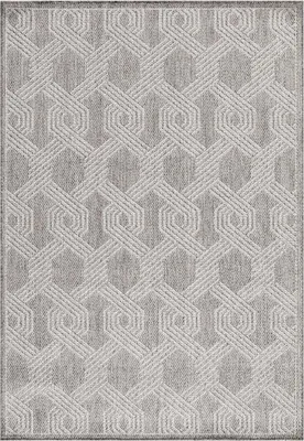 Produktbild von Outdoor Teppich ARUBA Grau 140 x 200 cm