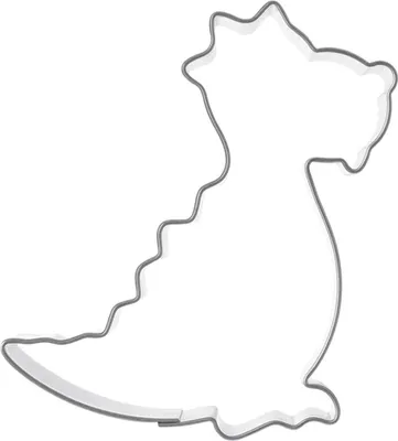 Produktbild von Dinosaurier-Ausstechform, Edelstahl, 6,5 cm