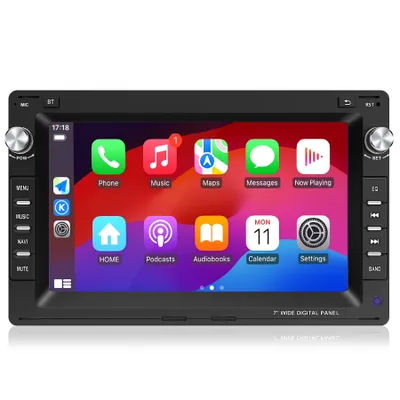 Obrázek produktu pro 7 Zoll  1+32G Vestavné navigační jednotky 2din DAB+ Android13 carplay Autoradio GPS Navi FM pro VW Polo Golf Jetta Passat B5 Andriod Auto