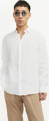 Produktbild von JACK&JONES Herrenhemd mit Leinen, JPRCCLAWRENCE