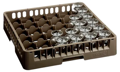 Produktbild von Glasbehälter mit 36 Fächern