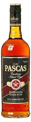 Produktbild von Old Pascas Dark Rum 37.5% Vol. 1L