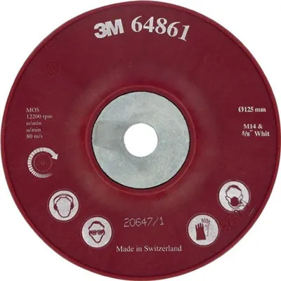 Immagine prodotto di platorello 3M (Ø 115 mm / M14) - 64860