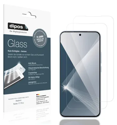 Image de 2x Protection ecrán pour Redmi Note 17 Pro Verre souple Film Protecteur 9H dipos