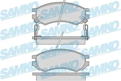 Produktbild von SAMKO Bremsbeläge Satz Vorne Bremsklötze für NISSAN Sunny III Schrägheck (N14) 5SP1008