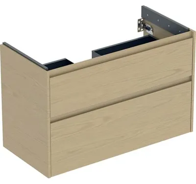 Produktbild von GEBERIT 504032PS1 Renova Plan US f. WT, m. 2 Schubladen