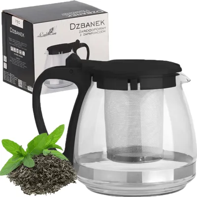 Produktbild von Lut3246 Hitzebeständige Kanne Mit Brüher 750Ml Teekannen