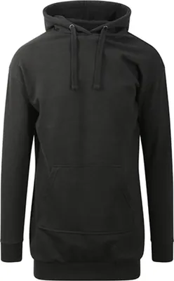 Produktbild von Just Hoods JH015 | Damen Hoodie Dress - Lang geschnitten - Farbe: Jet Black - Größe: S