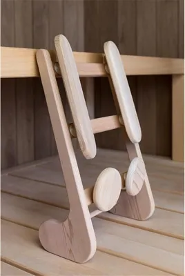Imagen del producto de HaLu Sauna - Respaldo pequeño, madera de cedro rojo