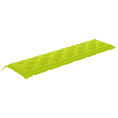 Zdjęcie produktu dla vidaXL Poduszka na ławkę ogrodową jasnozielona 200x50x7 cm tkanina Oxford