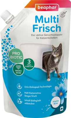 Zdjęcie produktu dla Beaphar, Neutralizator zapachów do kuwety dla kota , 400g (PRODUKT Z NIEMIEC)