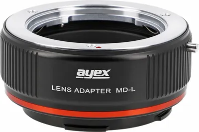 Produktbild von ayex Objektivadapter für Minolta MD/SR Objektive an Panasonic Lumix Leica & Sigma L-Mount Kameras MD-L