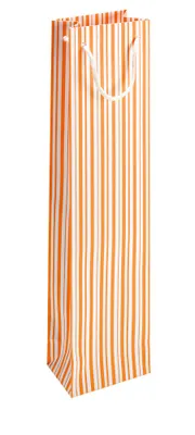 Produktbild von VP Geschenktüten für Flaschen orange 9,5 x 38,0 cm, 25 St.