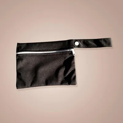 Immagine prodotto di Weekiss Sacchetto bagnato, sacchetto mestruale impermeabile, Colore: Nero