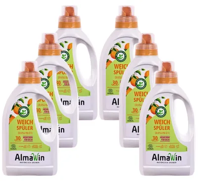 Immagine prodotto di Ammorbidente bucato, 6 x 750 ml, profumo fiori arancio, bucato profumato