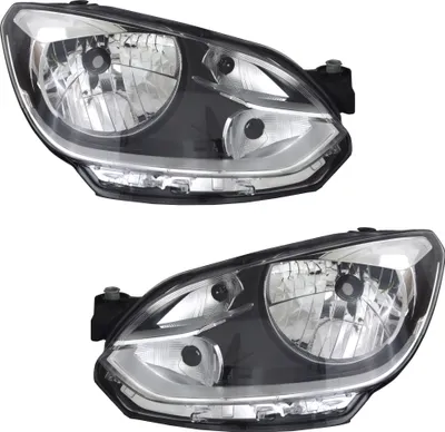 Produktbild von TYC Scheinwerfer Set für VW Up! 12/2011- H4 LWR Stellmotor Chrom Halogen H4
