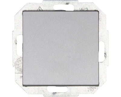 Produktbild von Kopp 587647551 Aus-Wechselschalter Athenis 55 stahlfarben