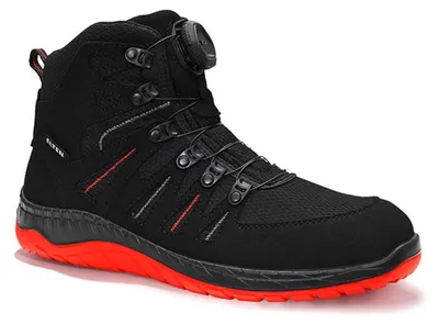 Produktbild von Elten MADDOX BOA® black-red Mid ESD S3S Sicherheitsstiefel 769151 43 EU