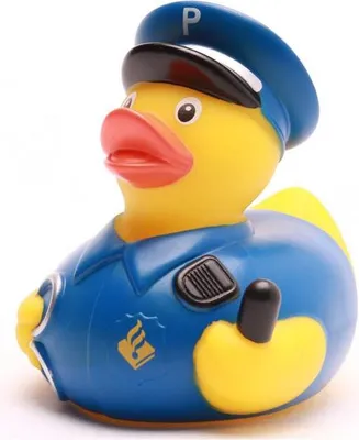 Produktbild von Badeente Polizist Holland Vinyl 8,5 cm