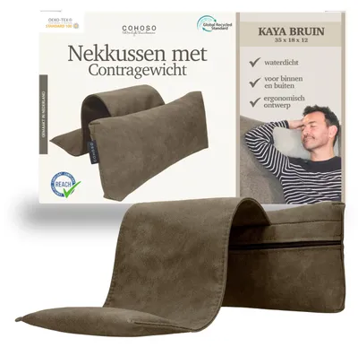 Obrázok produktu pre Ergonomická podpora krku pre pohodlné čítanie a relaxáciu