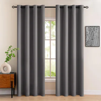 Zdjęcie produktu dla Zasłony zaciemniające, termoizolacyjne, 2 sztuki, 225x140 cm, do sypialni