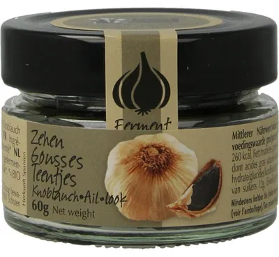 Productafbeelding van Amanprana Zwarte Knoflook Teentje  (60 gr)