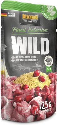 Produktbild von BELCANDO® Wild mit Hirse & Preiselbeeren 12x 125g