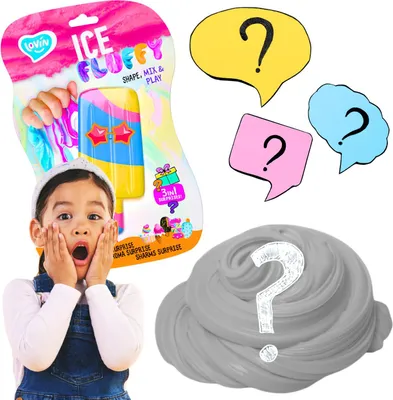 Zdjęcie produktu dla Lody Slime Z Niespodzianką 3W1 Miękka Pianka Różne Kolory I Zapachy 110Ml 80126