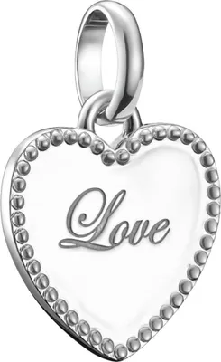 Image de Thomas Sabo Charm pendentif, coeur Love, en argent