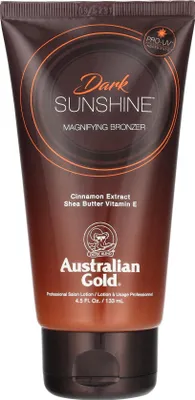 Image de Australian Gold Sunshine Dark Magnifying Bronzer Lotion 133ML