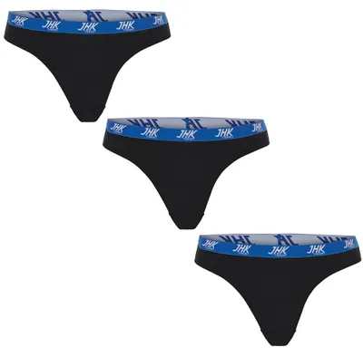 Produktbild von JHK - Slips für Damen (3er-Pack) LT4770 (XXL) (Schwarz)