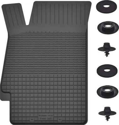 Immagine prodotto di Tappetino conducente gomma vasca per Kia Rio IV 2017- hatchback con clip