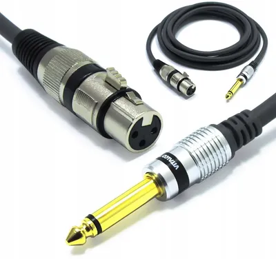Produktbild von Vitalco MK17 Mikrofonkabel 1m XLR auf Klinke