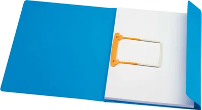 Image de Chemise à clip en carton Secolor A4 bleu paquet de 50 pièces