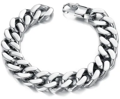 Productafbeelding van Solidchoice - Roestvrijstalen armband voor mannen met drakenmotief