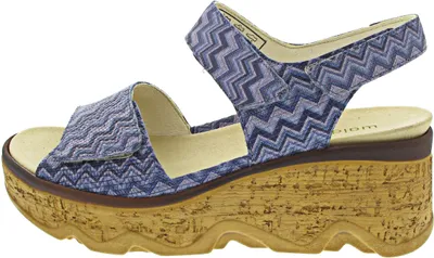 Produktbild von Waldläufer H-Estela Sandale Blau in Gr. 39