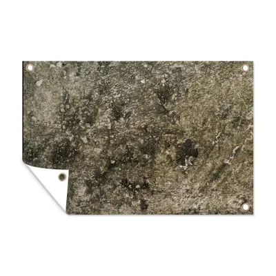 Obrázek produktu pro MuchoWow® Zahradní plakáty - Kameny - hnědé - břidlice - 120x180 cm - Zahradní dekorace