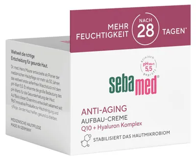 Obrázek produktu pro Sebamed Anti Ageing Smoothing Cream s Q10 a hyaluronem 50ml