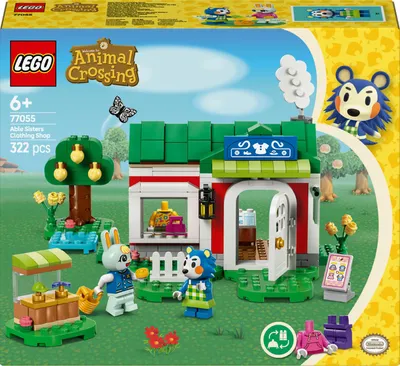 Immagine prodotto di LEGO Animal Crossing 77055 Sartoria delle Sorelle Ago e Filo 322 pezzi 6+ anni