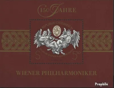 Produktbild von Briefmarken Österreich 1992 Mi Block11 (kompl.Ausgabe) postfrisch Philharmonie Wien