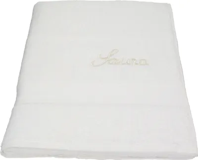 Produktbild von Betz Saunatuch Saunahandtuch Saunatücher FRANCE 100% Baumwolle Größe 80x200 cm  Farbe - weiß