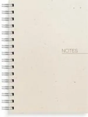 Image de Carnet de notes Burde A5 beige