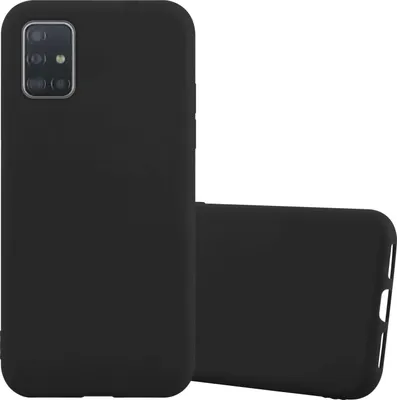 Image de Cadorabo Housse pour Samsung Galaxy A52 (4G / 5G) / A52s Housse en noir Housse téléphone portable TPU silicone Etui Case Cover