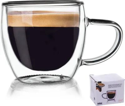 Obrázek produktu pro Dvojitá sklenice na latte, čaj a espresso