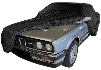 Image de Housse de voiture extérieure adaptée à BMW 3-Series Cabrio (E30) Noir