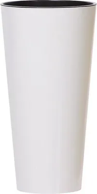 Produktbild von PROREGAL Blumentopf Schlank Shine 400x762mm, weiß