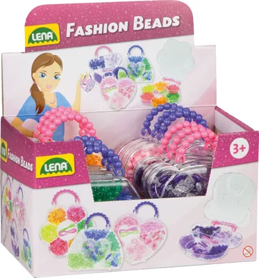Produktbild von Lena SM32846, Schmuck-Bastelset für Kinder, 3 Jahr(e), Mehrfarbig
